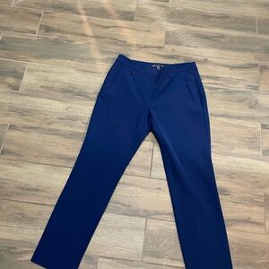 Dressed blue pants